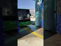 Máy làm sạch xe buýt tự động Blue Gantry kích thước 2150 * 5750 * 5355mm tùy chỉnh