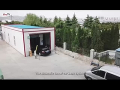 Hệ thống rửa xe tự động loại đường hầm thép không gỉ với 9 bàn chải