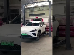 4000kg Nâng Capacity Hai bài nâng xe với 2 bước hỗ trợ cánh tay và sàn tấm