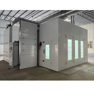 Diesel Turbo Fan Car Spray Booth 32 Pcs đèn hồng ngoại dễ sử dụng