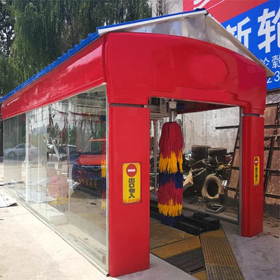Máy giặt ô tô tự động loại đường hầm thông minh lớn với 9 bàn chải