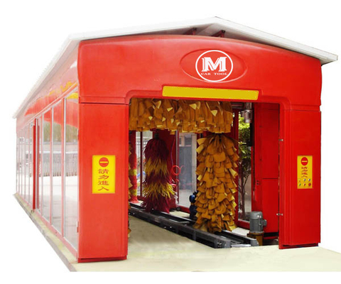 7 bàn chải kiểu Gantry tự động Máy rửa xe áp suất cao