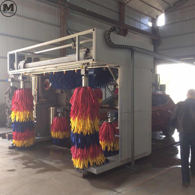 7 bàn chải kiểu Gantry tự động Máy rửa xe áp suất cao