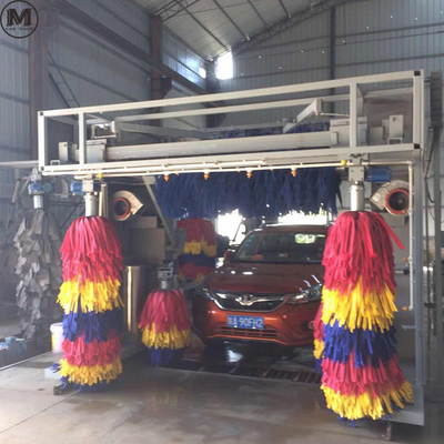 7 bàn chải kiểu Gantry tự động Máy rửa xe áp suất cao