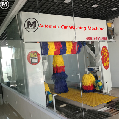 7 bàn chải kiểu Gantry tự động Máy rửa xe áp suất cao