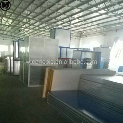 LED Light SUV Car Spray Booth 6900 * 3900 * 2650mm với Bộ lọc khí thải sợi thủy tinh