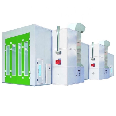 Phòng phun khí ô tô công nghiệp 220V với bộ lọc sàn sợi thủy tinh và quạt ống xả