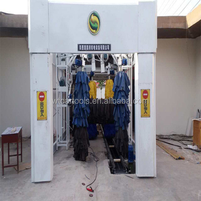 9 bàn chải Máy giặt ô tô tự động với khô 6000 * 3660 * 2800 Kích thước