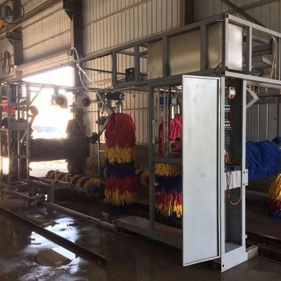 Máy giặt ô tô tự động loại Gantry với máy sấy tùy chọn và phun sáp bọt