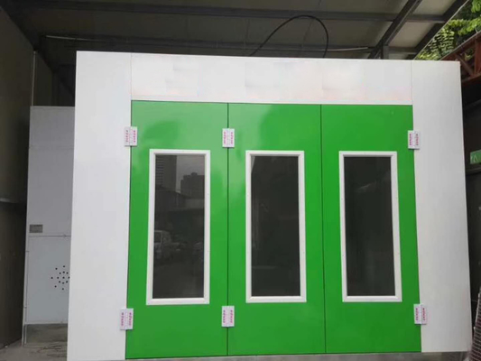 48pcs đèn LED và 7.5KW quạt ống xả CE phê duyệt phòng phun cho sơn ô tô