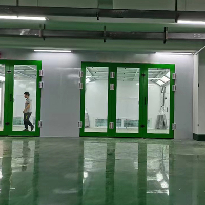 48pcs đèn LED và 7.5KW quạt ống xả CE phê duyệt phòng phun cho sơn ô tô