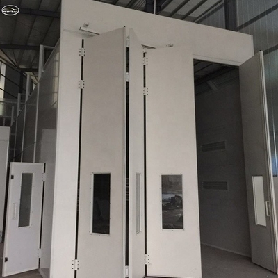 Diesel Burner Truck Spray Booth 220V 39KW Với đèn LED Và quạt 11KW