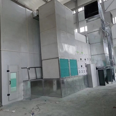 25m Truck Spray Booth với Rockwool Wallboard và khác nhau không tải tốc độ