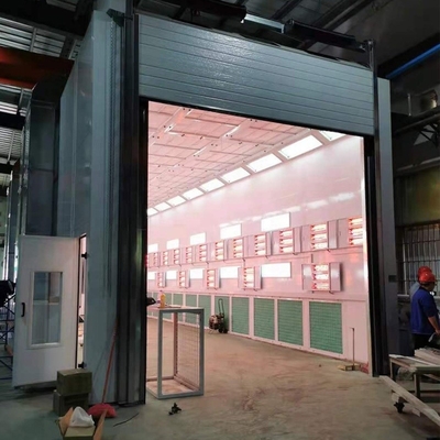 25m Truck Spray Booth với Rockwool Wallboard và khác nhau không tải tốc độ