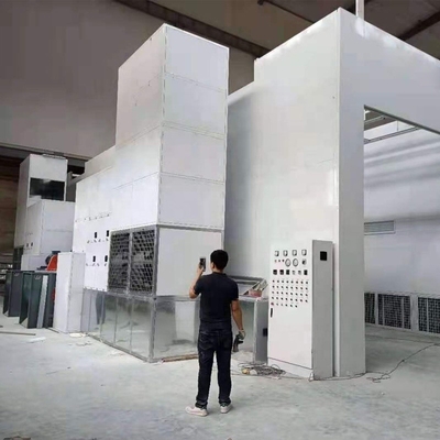 25m Truck Spray Booth với Rockwool Wallboard và khác nhau không tải tốc độ