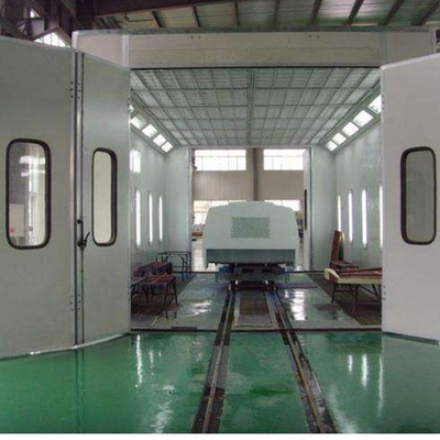 Truck Paint Room Bus Spray Booth với 2 bộ quạt hút 11KW và nguồn sưởi ấm LPG
