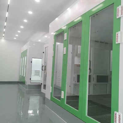 50mm tường sơn xe hơi nướng lò 15KW tốc độ cao cho phòng phun xe hơi