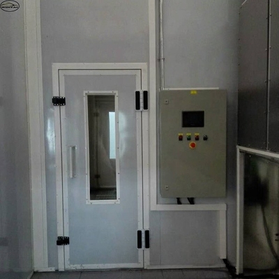 Máy phun sơn ô tô tự động được CE phê duyệt, buồng phun sơn ô tô với quạt kiểu Châu Âu