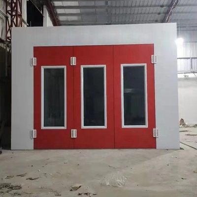 Máy phun sơn ô tô tự động được CE phê duyệt, buồng phun sơn ô tô với quạt kiểu Châu Âu