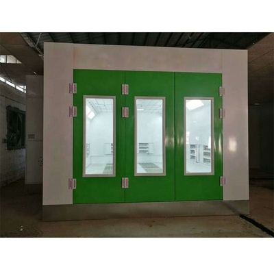 Máy phun sơn ô tô tự động được CE phê duyệt, buồng phun sơn ô tô với quạt kiểu Châu Âu