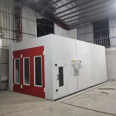12kw Power Automotive Paint Booth Với 20000m3 Dòng không khí và không có tốc độ tải