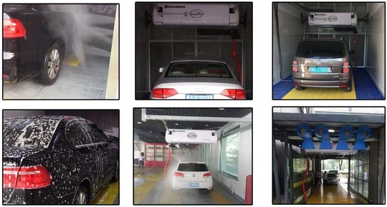 Trải nghiệm sự tiện lợi của máy giặt xe tự động không chạm U8 với rửa dầu gội