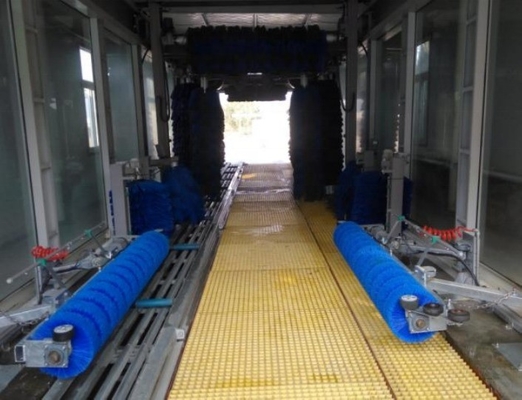 Máy giặt ô tô đường hầm hoàn toàn tự động không gỉ cho xe Jeep Coach trong vòng 10 chỗ ngồi