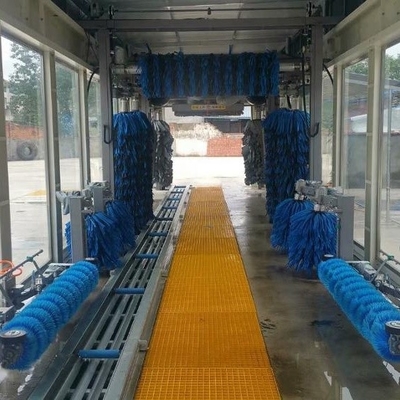 AC380V Máy rửa xe tự động đường hầm 0.9Mpa Áp suất không khí với tốc độ lưu lượng không khí cao