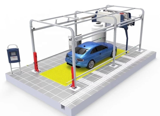 Máy rửa nước đảo chiều 1160mm*470mm*1350mm Trạm hóa học Máy rửa xe tự động không chạm để làm sạch Máy rửa xe tự động