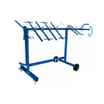 Độ ổn định cao Multi Angle Auto Paint Rack có thể tháo rời với dung lượng 34kg