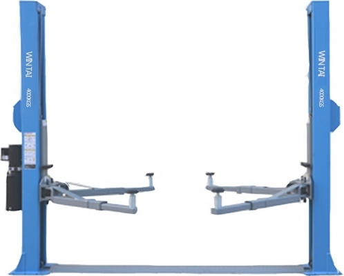 4000kg Nâng Capacity Hai bài nâng xe với 2 bước hỗ trợ cánh tay và sàn tấm