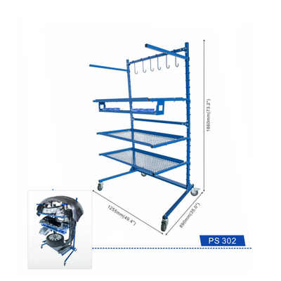 Dễ dàng lắp ráp Đứng sơn bơm xe hơi điều chỉnh để sửa chữa và sơn