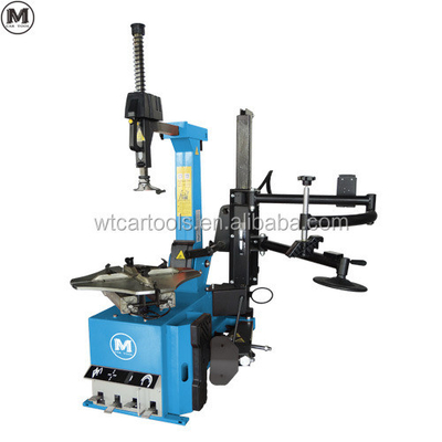 Động cơ mạnh mẽ 1.1KW thay lốp ô tô 220V nghiêng lại với cánh tay hỗ trợ