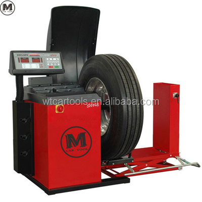 Máy cân bằng bánh xe buýt Độ chính xác cao cho bánh xe đường kính 1400mm