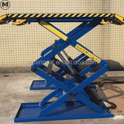 61"/1550mm Platform Length 3 Tons Đèn nâng xe di động với xi lanh đôi