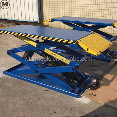 61"/1550mm Platform Length 3 Tons Đèn nâng xe di động với xi lanh đôi