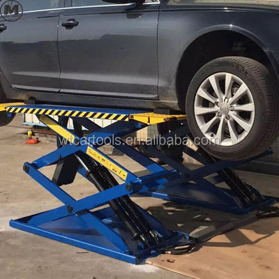61"/1550mm Platform Length 3 Tons Đèn nâng xe di động với xi lanh đôi