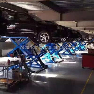 61"/1550mm Platform Length 3 Tons Đèn nâng xe di động với xi lanh đôi