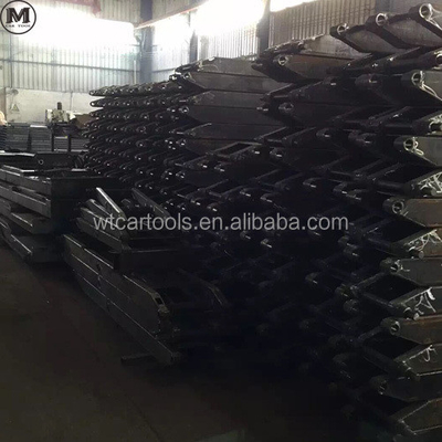 Tùy chỉnh loại Inground Đèn nâng xe cầm tay Hydraulic với đường thẳng hàng bánh xe