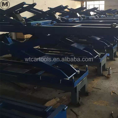 Tùy chỉnh loại Inground Đèn nâng xe cầm tay Hydraulic với đường thẳng hàng bánh xe