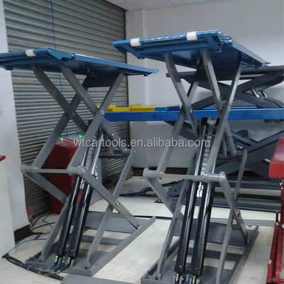 3600kgs Nâng Capacity 220V Scissor Lift Xe nâng để gắn trên mặt đất