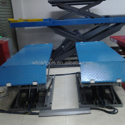 3600kgs Nâng Capacity 220V Scissor Lift Xe nâng để gắn trên mặt đất