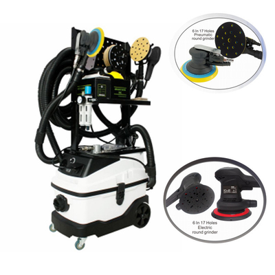 Máy sơn cơ thể xe hai trạm hiệu quả năng lượng với chiều cao băng ghế 61cm