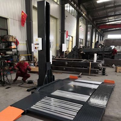 Bãi đỗ xe 4 trụ cho thang máy xe hơi Số lượng tải 12 đơn vị Chi phí bảo trì thấp