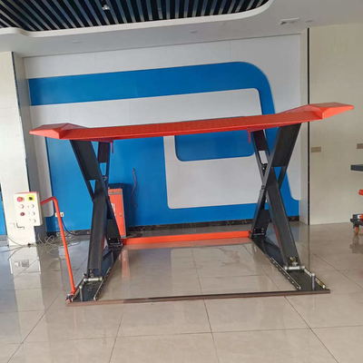 2.2KW Motor Double Deck Scissor Car Parking Lift Cho 5000mm * 2000mm * 1900mm Kích thước xe