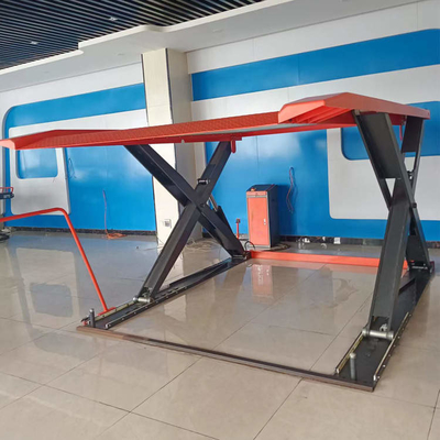 2.2KW Motor Double Deck Scissor Car Parking Lift Cho 5000mm * 2000mm * 1900mm Kích thước xe