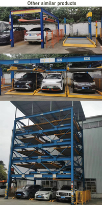 Motor Chain Drive Lift đỗ xe quay dọc cho nhiều tầng 40 tấn dung lượng
