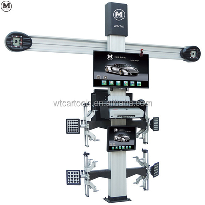 Màn hình 22 inch Máy sắp xếp lốp 80kg Với 2pcs 5 Mega Pixel Camera