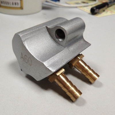 Màn viêm mới của mảng nhôm Atf Adapter Gearbox Oil Refilling Connector cho A6L