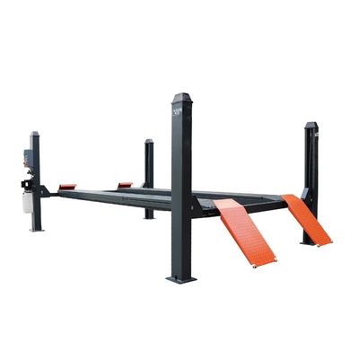 4 tấn bánh xe sắp xếp nâng xe di động với điện khí an toàn khóa giải phóng